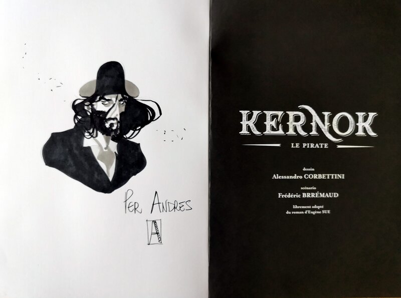 Kernok, le pirate by Alessandro Corbettini - Sketch