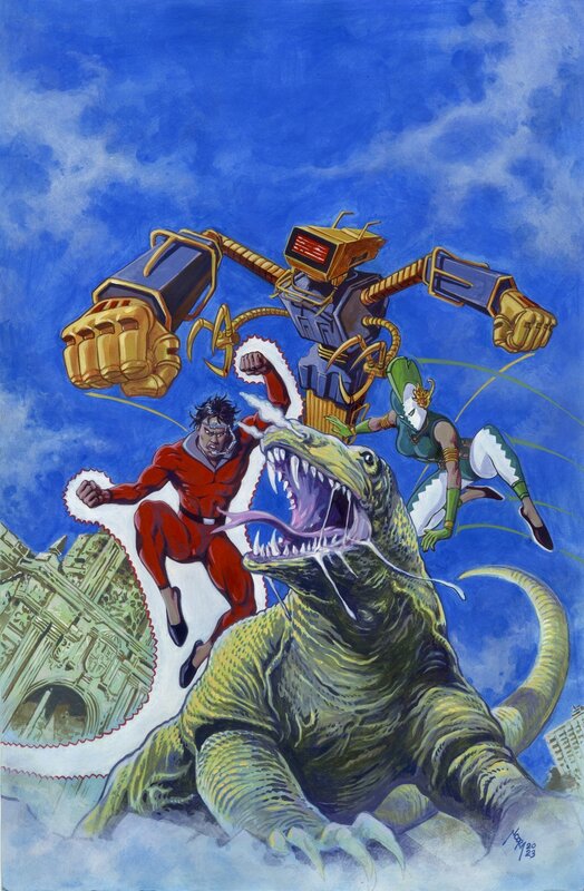 Rodel Noora, Cover Futura #15 (48) - Tirage limité à 25 exemplaires - Couverture originale
