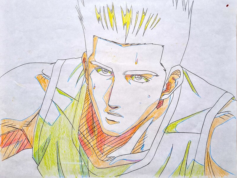 Inoue Slam Dunk Sendô Akira Doga - Dédicace