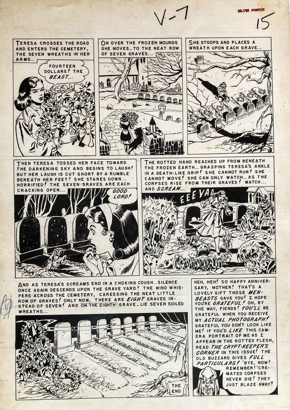 Joe Orlando, Tales from the Crypt #27 p7 - Comic Strip
