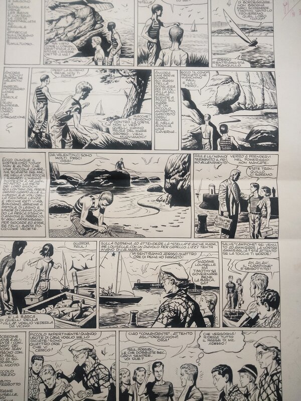 Renato Polese, Planche parue dans un numéro non identifié de Il Vittorioso - Comic Strip