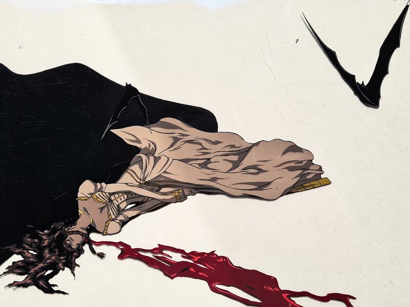 Yoshiaki Kawajiri, Yoshitaka Amano, Vampire Hunter D Bloodlust, Charlotte, cellulo multicouche et fond de production originaux (Madhouse, 2001) - Œuvre originale