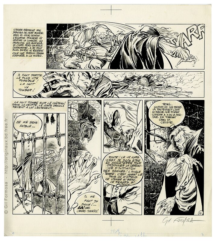 DRACULA by Gil Formosa - Comic Strip