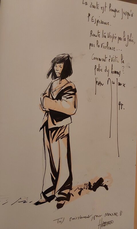Dixie Road :t1 par Hugues Labiano, Jean Dufaux - Dédicace