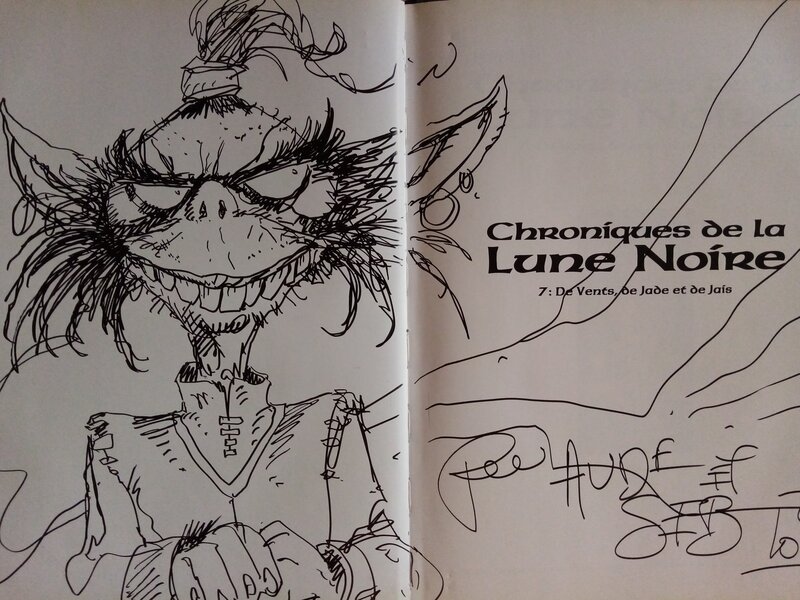 Olivier Ledroit, Chroniques de la lune noire - Dédicace