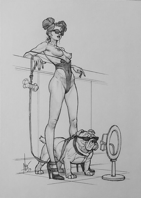 My Dog by Ignacio Noé - Original Illustration