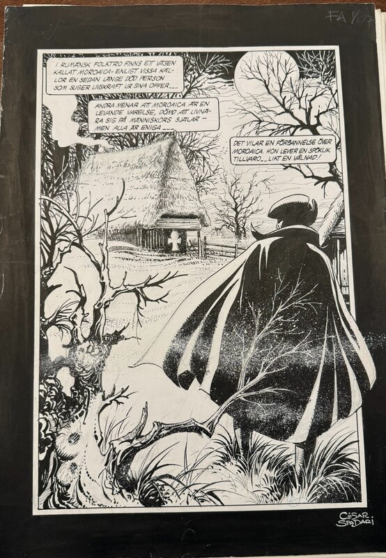 The Phantom; Thirst by César Spadari - Comic Strip