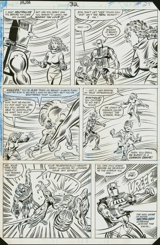 Rom by Sal Buscema, Joe Sinnott - Comic Strip