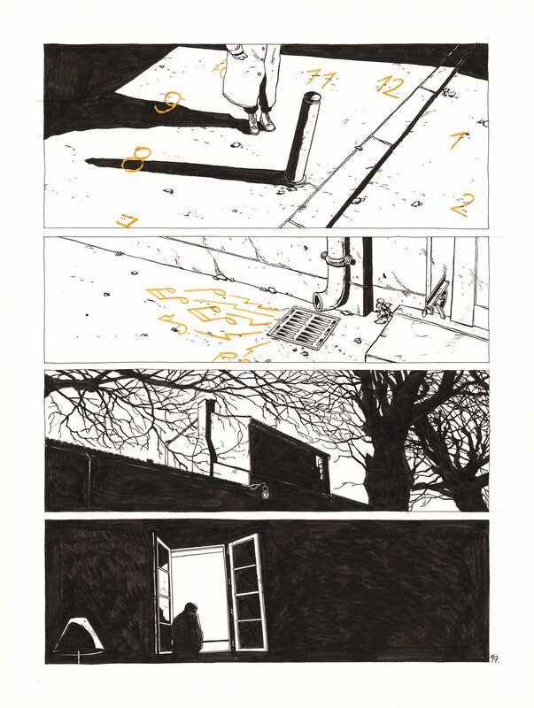 En vente - Christophe Chabouté, Plus loin qu'ailleurs - Planche originale