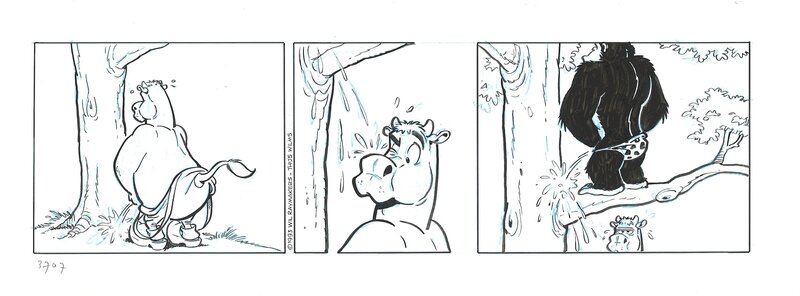 Boes par Wil Raymakers - Planche originale