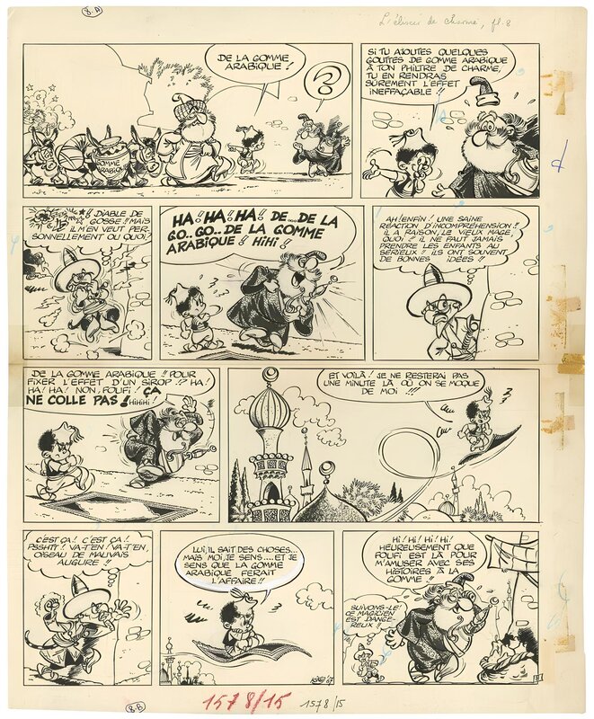 For sale - Kiko, Foufi - L'exilir de charme - Comic Strip