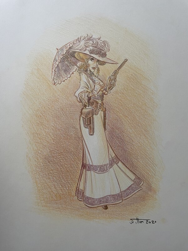 Etienne Willem, Les Artilleuses - Lady Remington - Planche originale