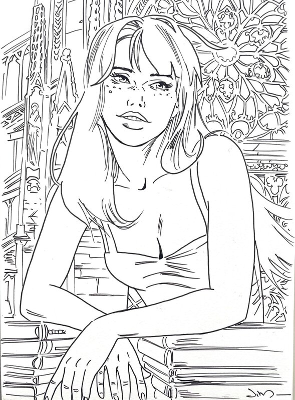 For sale - Jim, Affiche du Festival BD de Dieppe 2023 - Comic Strip