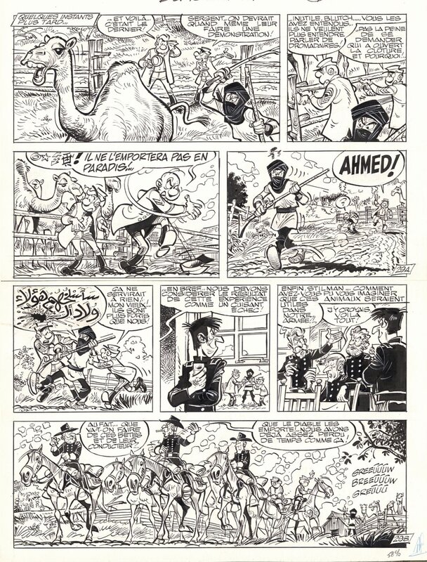 Willy Lambil, Raoul Cauvin, Les Tuniques Bleues - Des bleus et des bosses - T25 p29 - Comic Strip