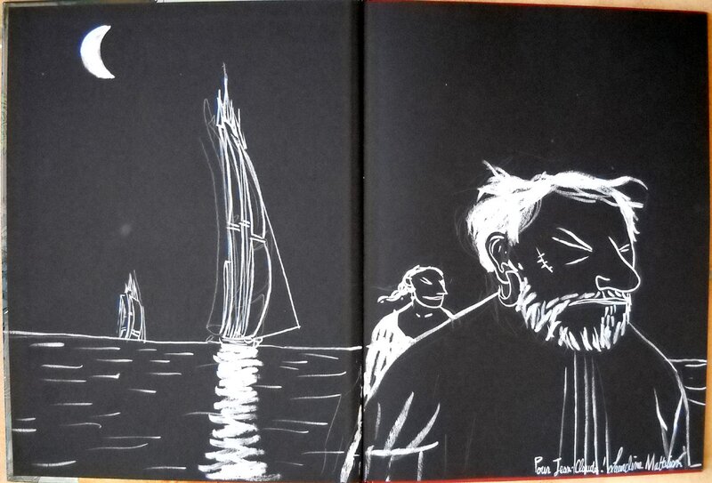 For sale - Laureline Mattiussi : L'île au Poulailler tome 2 EO, dédicace - Sketch