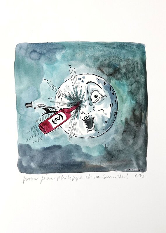 Méliès par Catherine Meurisse - Illustration originale