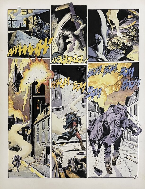 Les Sentinelles by Enrique Breccia - Comic Strip