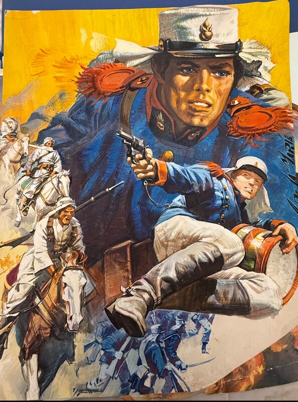 Cover by Alfredo De La Maria - Comic Strip