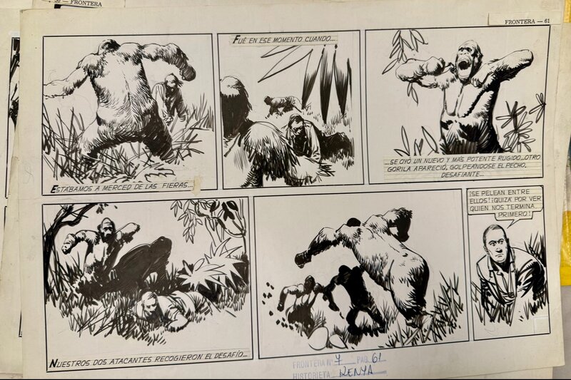 Tipp Kenya by Carlos Roume, Hector Oesterheld - Comic Strip