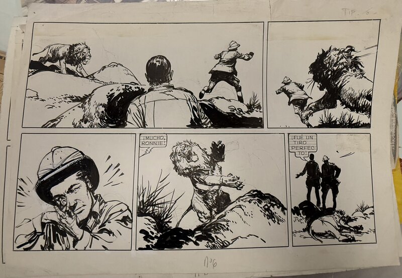 Tipp Kenya by Carlos Roume, Hector Oesterheld - Comic Strip