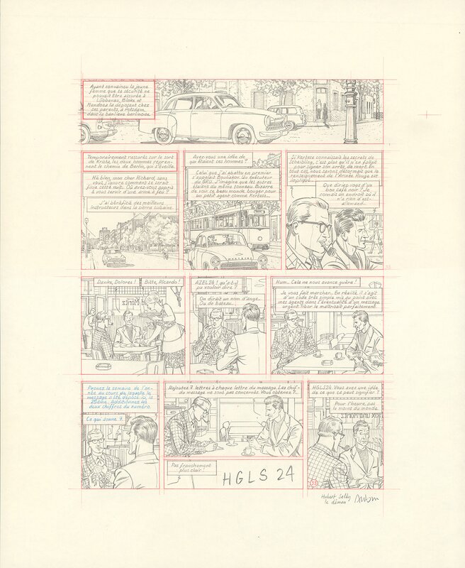For sale - Antoine Aubin, Huit heures à Berlin - Comic Strip