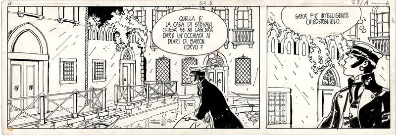 Corto Maltese Fable of Venice by Hugo Pratt - Comic Strip