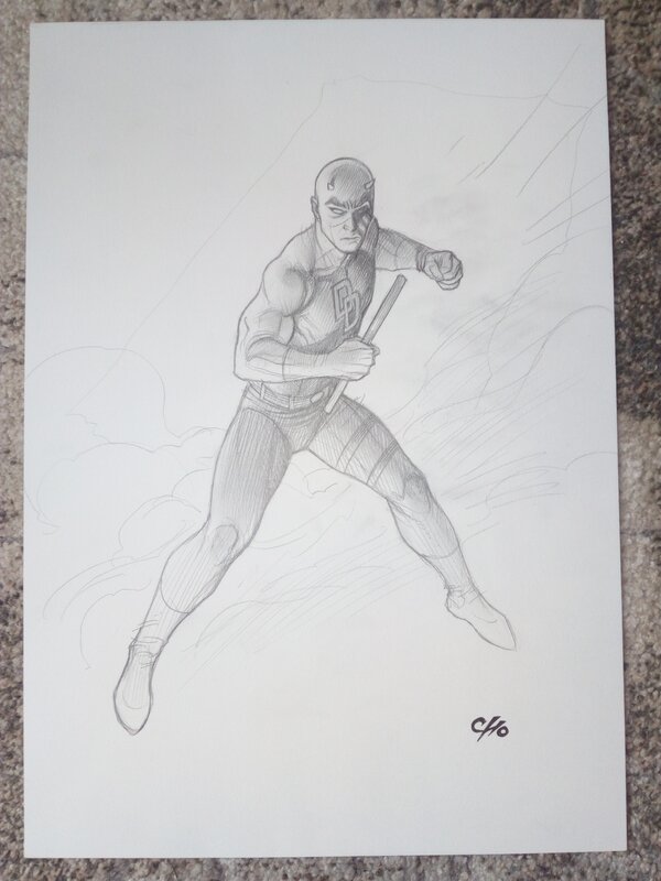 For sale - Daredevil / frank cho - Original Illustration