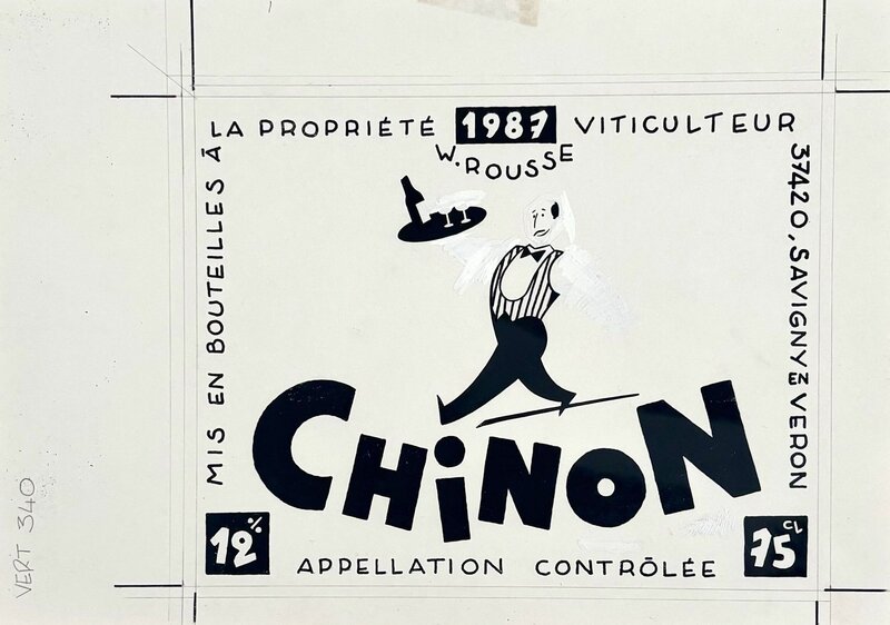 Chinon by Philippe Dupuy, Charles Berberian - Original Illustration