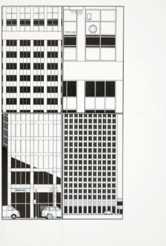 Lost buildings by Chris Ware - Comic Strip