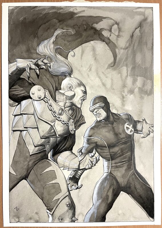Adi Granov - 	X-Men 6 Cover - Couverture originale