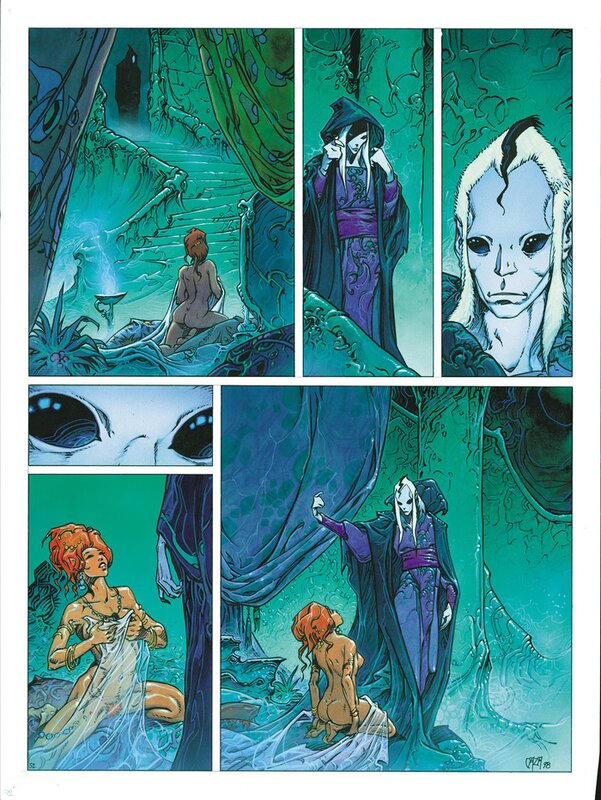 Caza, Nocturnes Planche 32 - Comic Strip