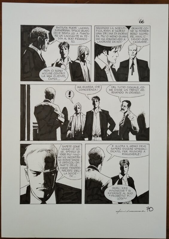 Dylan Dog maxi  #22 par Corrado Roi - Illustration originale