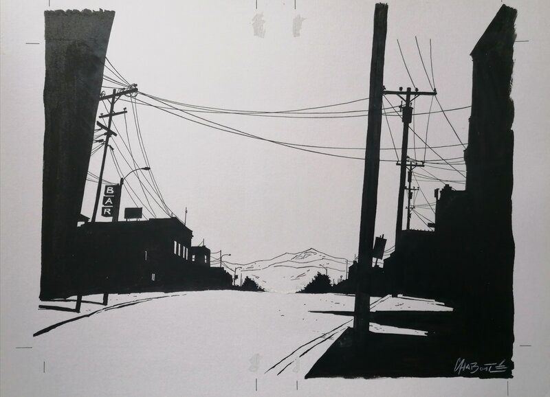 For sale - Négatif... by Christophe Chabouté - Original Illustration