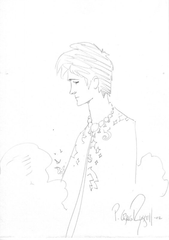 Sandman by P Craig Russell - Sketch