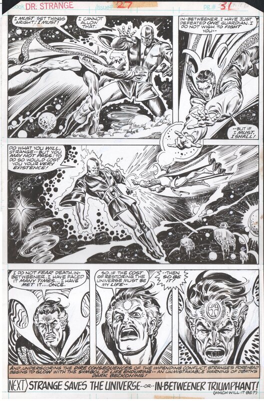For sale - Tom Sutton, Ernie Chan, Tom Sutton / Ernie Chan - Dr. Strange (1976) - Comic Strip