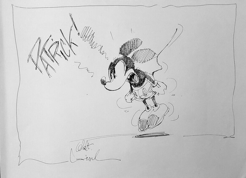 Signé Walt Loisel - Sketch