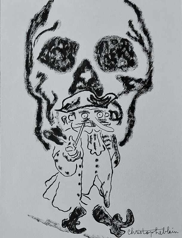 Christophe Blain, Henri - Isaac le Pirate - Original Illustration