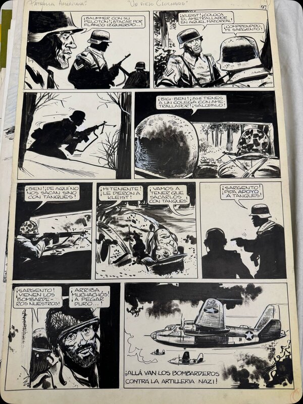 Un vieux Clochard by Carlos Casalla - Comic Strip