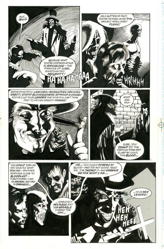 For sale - Kelley Jones, Batman: Bloodstorm p9 The Joker ! - Comic Strip