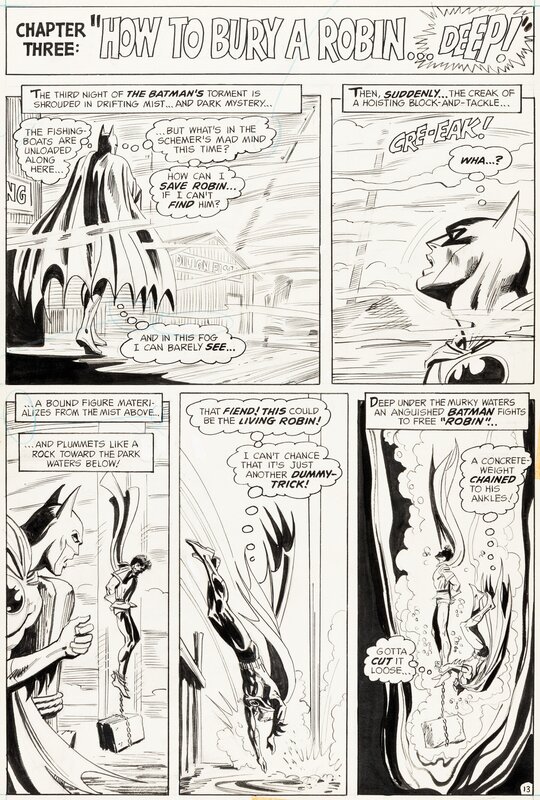 Batman #246 p13 by Irv Novick, Dick Giordano - Comic Strip