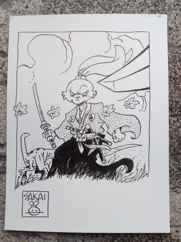 For sale - Usagi yojimbo / stan sakai - Original Illustration