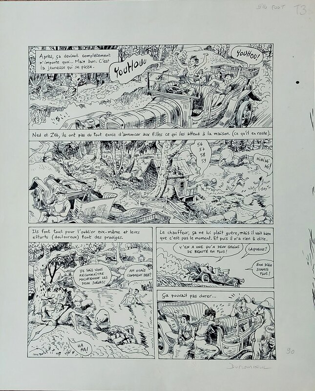 Big Foot by Nicolas Dumontheuil - Comic Strip