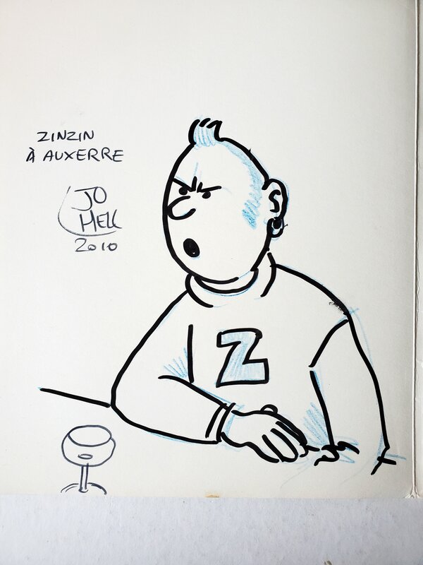 Jo Hell, LES COUVERTURES DE ZINZIN - Sketch
