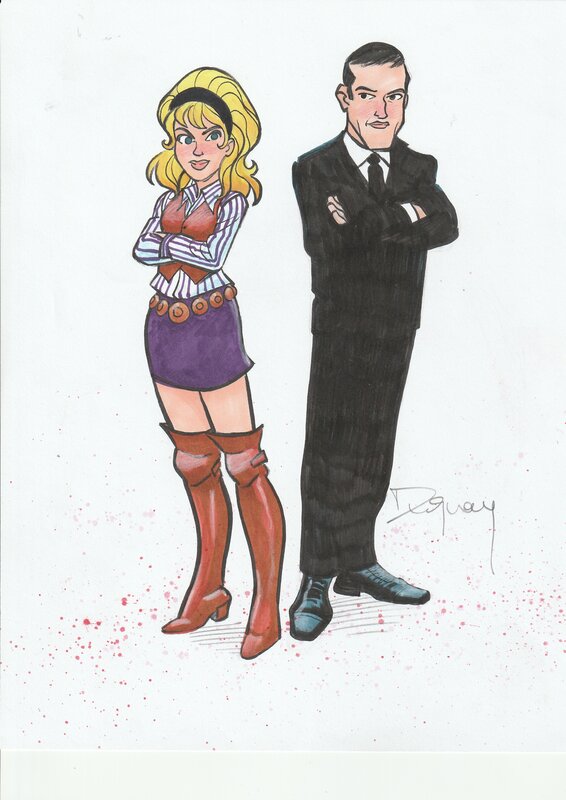 Ghyslain DUGUAY, MacGuffin & Alan Smithee - Illustration originale