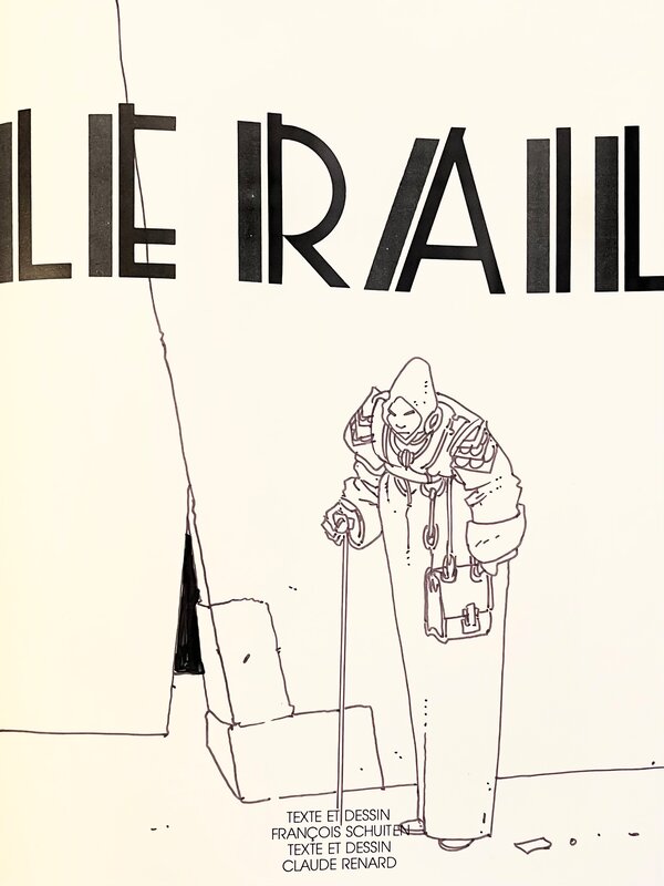 Le Rail by Claude Renard - Sketch