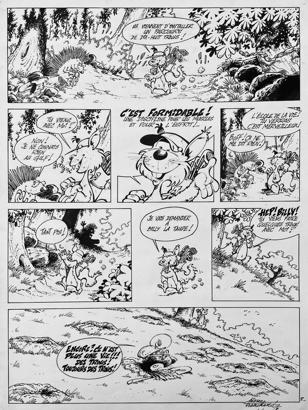 For sale - Pierre Tranchand, 1978 - Ceux de la Forêt - Comic Strip