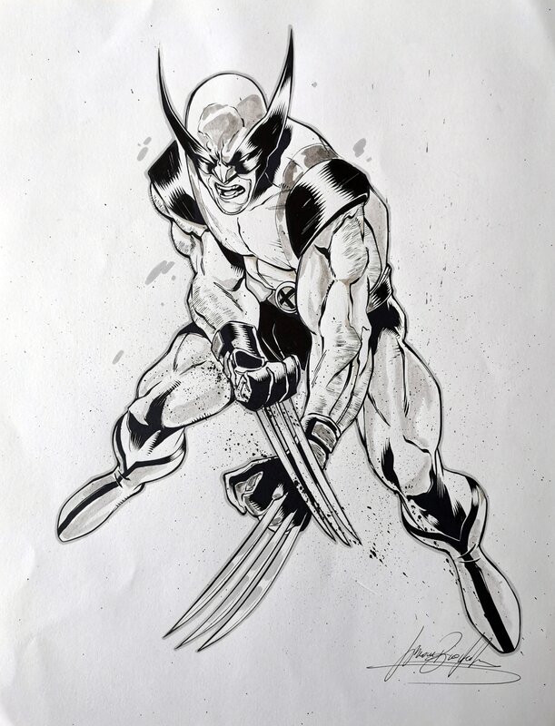 Wolverine by Simone Buonfantino - Original Illustration