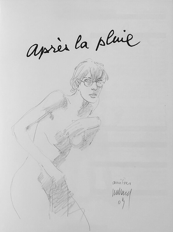 Après la Pluie by André Juillard - Sketch