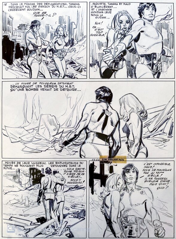 Raymond Poïvet, Roger Lécureux, Les Pionniers de l'espérance - La Chute d'un tyran - Pif 228 p43 - Comic Strip
