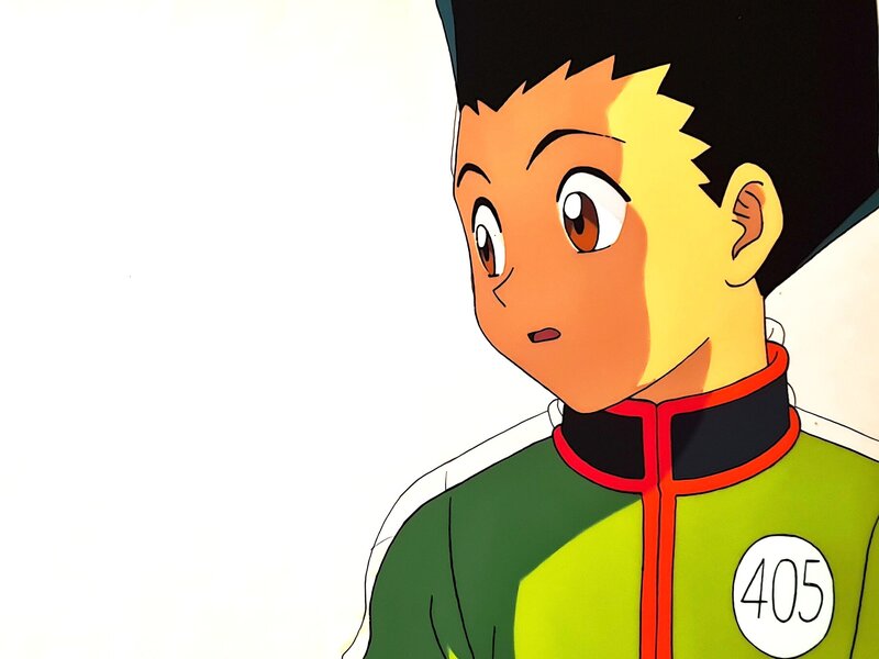 Yoshihiro Togashi, Hunter x Hunter Gon Production Cel (Nippon Animation, c. 1999-2001) - Original art